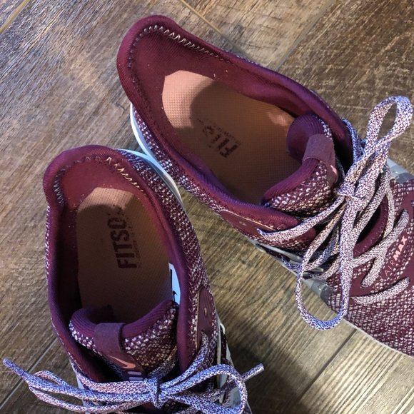 Nike Women's Athletic Shoes - Maroon and Gray - Picture 3 of 6